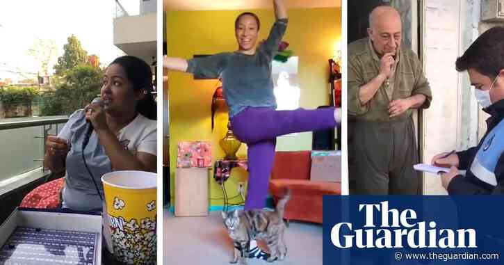 From bingo to ballet: communities find ways to connect during coronavirus lockdown - video report
