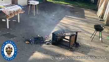 Police break up 20-strong barbecue buffet during coronavirus lockdown