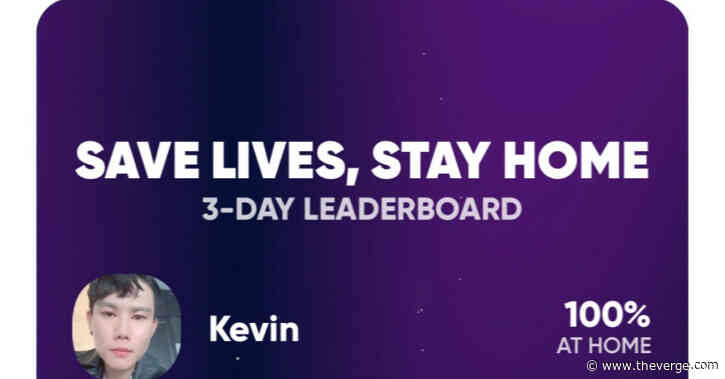 A Snapchat-owned location app just added a leaderboard comparing who stays home the most