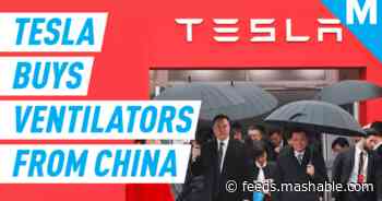 Tesla buys oversupplied Chinese ventilators, sends them to Los Angeles