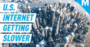 Internet is slowing down in the U.S. and Europe