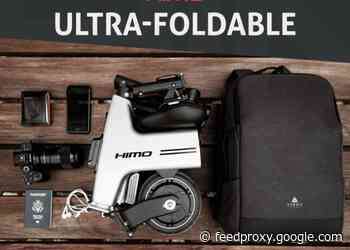 Ultra compact HiMo folding electric bike