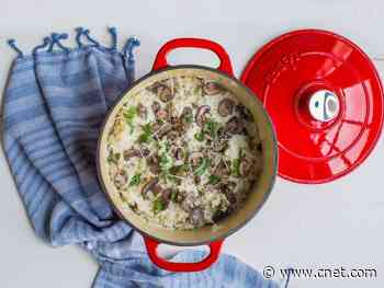 Snatch up this handsome Lodge Dutch oven for less than $50     - CNET