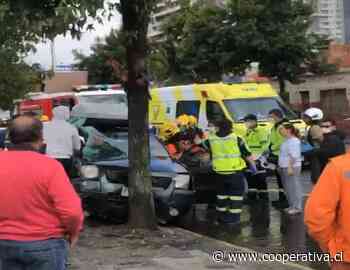 Violenta colisión en el centro de Concepción dejó un fallecido