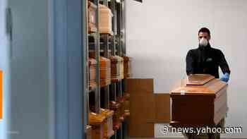 Italy coronavirus deaths rise by 602 in a day, lifting total death toll to 6,077, suggesting downward trend