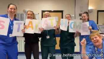 NHS workers in Wales ask people to stay at home with dance video