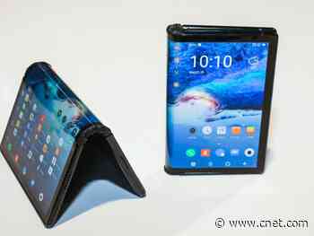 Royole's new foldable display could soon appear in ZTE phones     - CNET