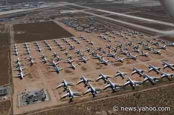 Here is where airlines are parking all those grounded planes as travel dries up