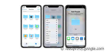 iOS 13.4: How to share iCloud Drive folders from iPhone and iPad