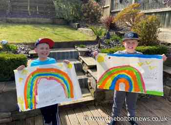 Rainbows light up Bolton streets during coronavirus
