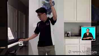 McAllen ISD music teacher prepares for online classes - KRGV