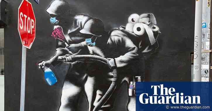 'It feels like wartime': how street artists are responding to coronavirus