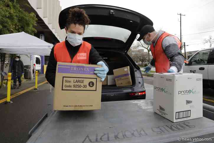 Key medical glove factories cutting staff 50% amid virus