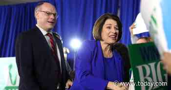 Sen. Amy Klobuchar says her husband has tested positive for coronavirus