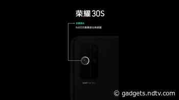 Honor 30S Tipped to Feature 64-Megapixel Main Shooter, 3X Optical Zoom Support
