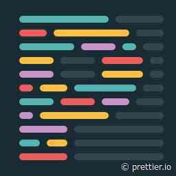 Prettier 2.0 – Opinionated JavaScript formatter