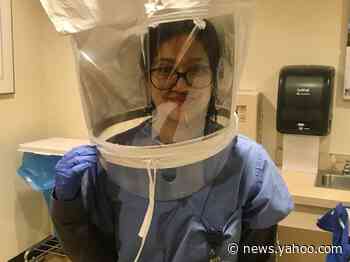 Healthcare workers are reusing the very few face masks they have left — and they're begging the government to give them the protective equipment they desperately need