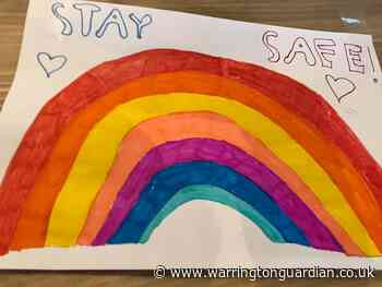 The rainbow paintings brightening up Warrington's streets (and an easy way to get involved)