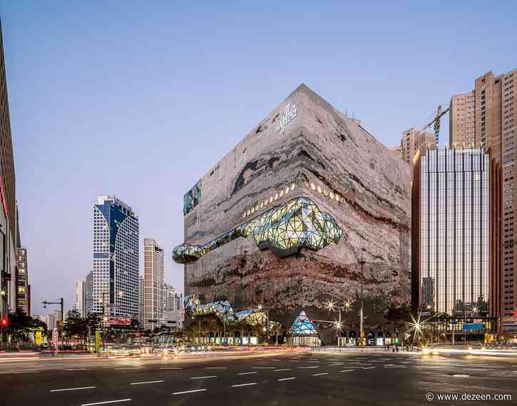 OMA wraps glass public walkway around Galleria department store in Gwanggyo