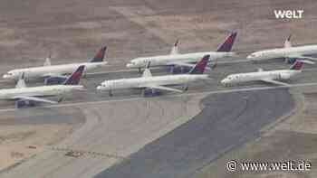 Jetzt werden Flugzeuge in die Wüste geschickt
