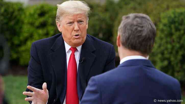 Trump Obsesses Over Flu Deaths, Attacks Cuomo in Softball Fox News Chat