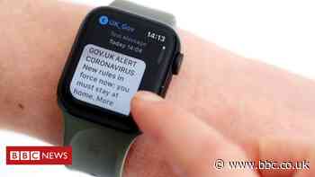 Coronavirus: Millions yet to receive UK government's Covid-19 text