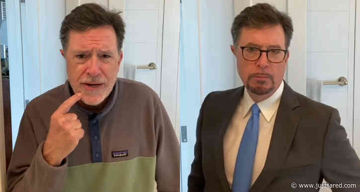 Stephen Colbert Channels Tony Stark After Shaving Off His Beard for 'Late Show'!