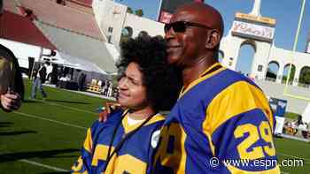 Dickerson to talk fans' logo concerns with Rams
