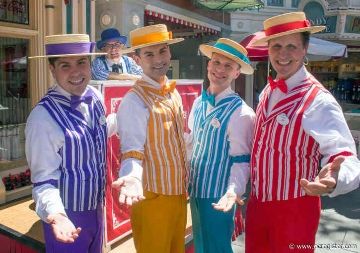 Dapper Dans sing from home and take requests during Disneyland’s coronavirus closure