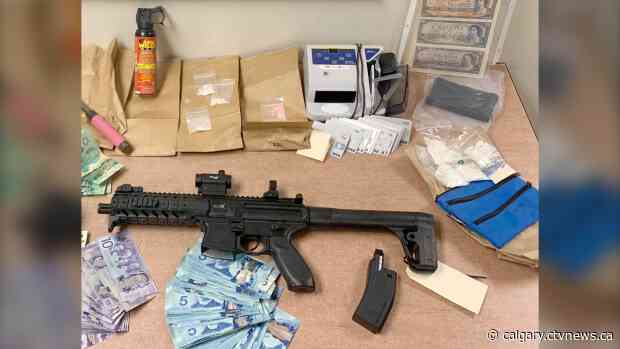 Lethbridge couple face drug and weapons charges after home and garages searched by police