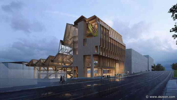 Grafton Architects unveils timber research centre for University of Arkansas