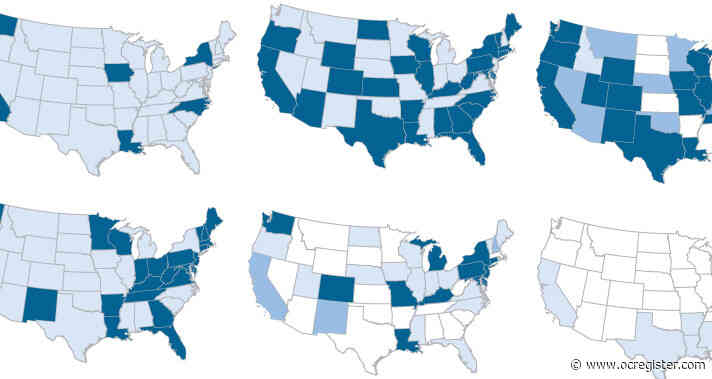 Maps: How are states reacting to the coronavirus pandemic?