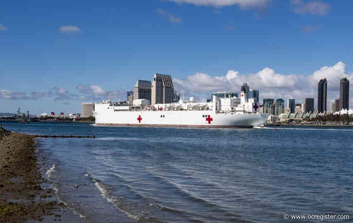 USNS Mercy expects to reach Port of Los Angeles Friday and starting helping hospitals expecting coronavirus surge