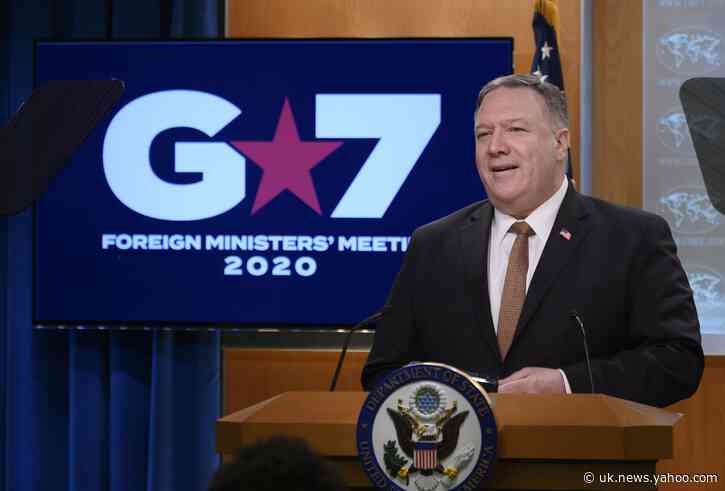 G-7 foreign ministers spar over coronavirus amid pandemic