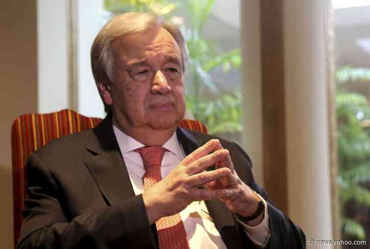 UN chief urges G20 to adopt `war-time' plan with trillions