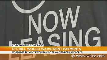 New bill would waive rent for 3 months