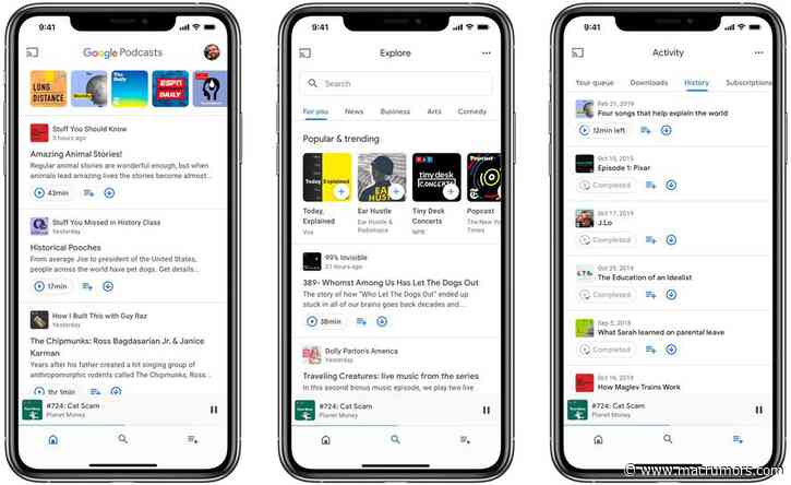 Google Podcasts App Expands to iOS