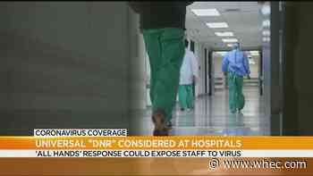 Some hospitals consider universal DNR policy amid coronavirus