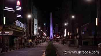 Cuarentena: 65 fotos de una Buenos Aires nocturna apagada y desconocida - infobae