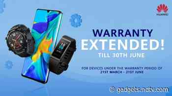 Huawei, Honor Products Get Warranty Extension in India Amid Coronavirus Lockdown