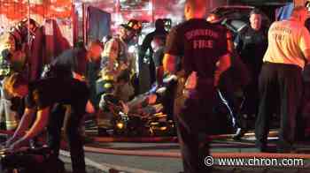 2 hospitalized after house fire in north Houston