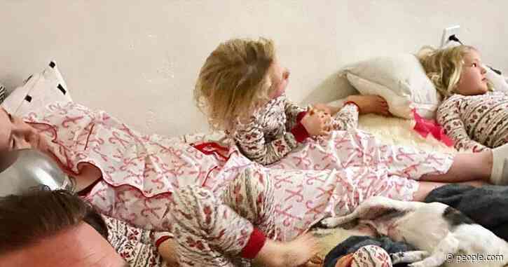 James Van Der Beek and Family Have 'Entered the Wear Christmas Pajamas' Phase of Self-Isolating