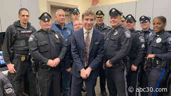 Malvern Teen Travels to Police Stations to Spread Autism Awareness
