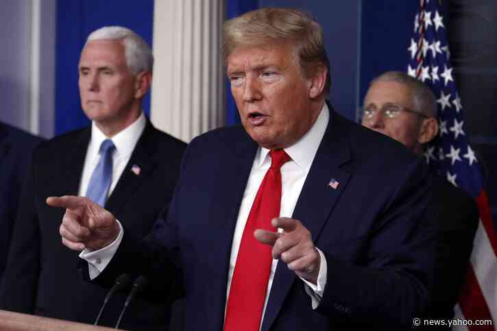 Trump's Easter goal in war on virus a nod to faith, business