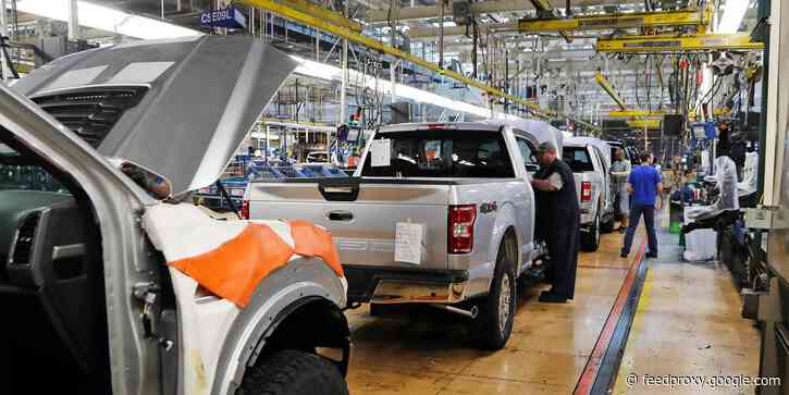 Ford says it will restart some US and Mexico factories in first half of April (F)