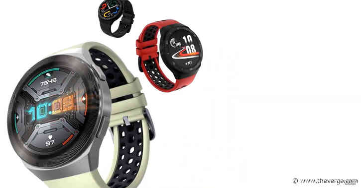 Huawei’s Watch GT 2E is a sporty redesign of its last smartwatch
