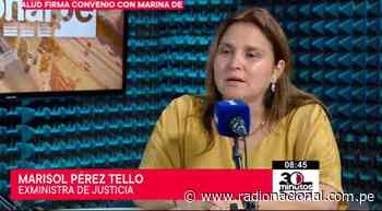Marisol Pérez Tello: “No podemos enfrentar la corrupción dependiendo de la persona que se está investigando” - Radio Nacional del Perú
