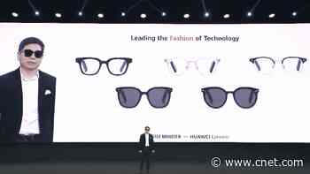 Huawei shows off Bluetooth smart glasses video     - CNET