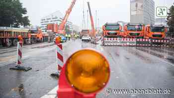 Baustellen: Amsinckstraße für Brückenarbeiten erneut gesperrt