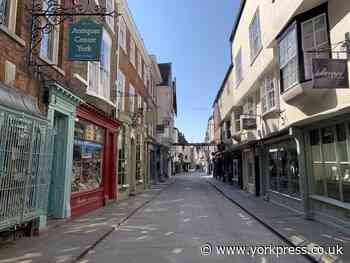 Deserted: York today in 8 pictures